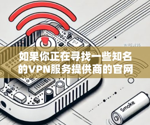 如果你正在寻找一些知名的VPN服务提供商的官网，以下是一些常用的VPN服务