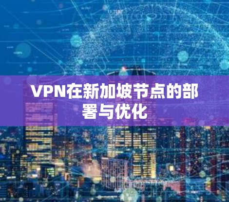 VPN在新加坡节点的部署与优化