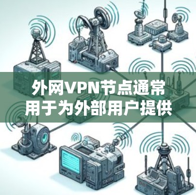 外网VPN节点通常用于为外部用户提供安全且稳定的访问公司内部网络的服务。以下是关于外网VPN节点的一些关键信息和常见问题