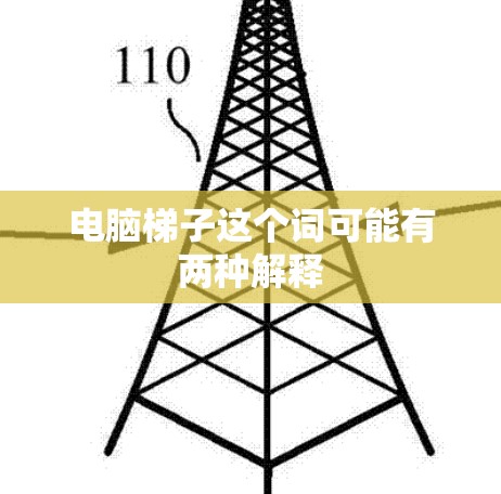 电脑梯子这个词可能有两种解释