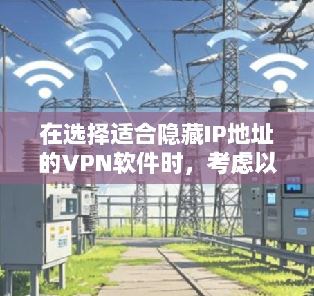 在选择适合隐藏IP地址的VPN软件时，考虑以下几个关键因素，并结合各选项的优缺点，做出明智的决定