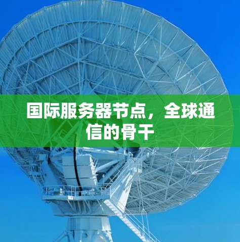 国际服务器节点，全球通信的骨干