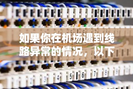 如果你在机场遇到线路异常的情况，以下是一些建议和步骤，帮助你更好地应对和解决问题