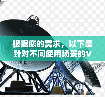 根据您的需求，以下是针对不同使用场景的VPN优惠套餐推荐