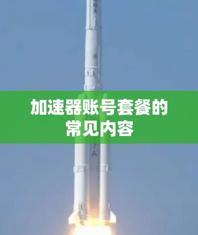 加速器账号套餐的常见内容