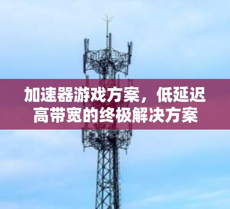 加速器游戏方案，低延迟高带宽的终极解决方案