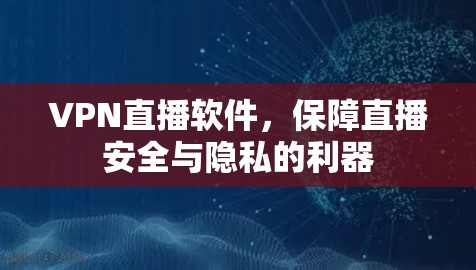 VPN直播软件，保障直播安全与隐私的利器