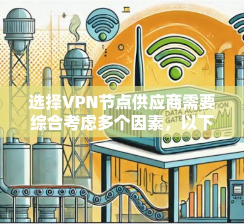 选择VPN节点供应商需要综合考虑多个因素，以下是根据您的需求整理出的推荐方案