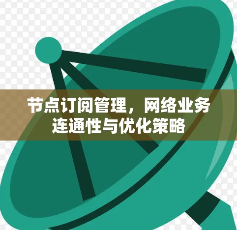 节点订阅管理，网络业务连通性与优化策略