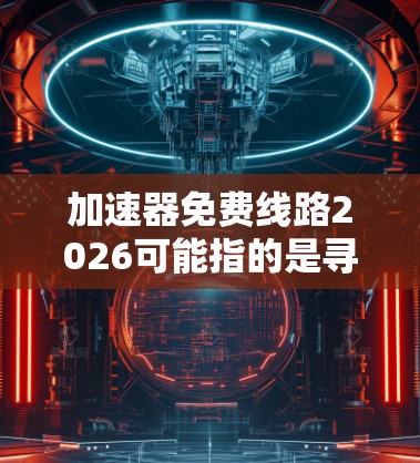 加速器免费线路2026可能指的是寻找一个免费的网络加速器服务，能够在2026年持续使用。然而，网络加速器的免费服务通常会有以下几个问题